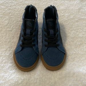 Vans SK8- Hi Zip Dark Denim 8.5 Toddler New w/o tags or box